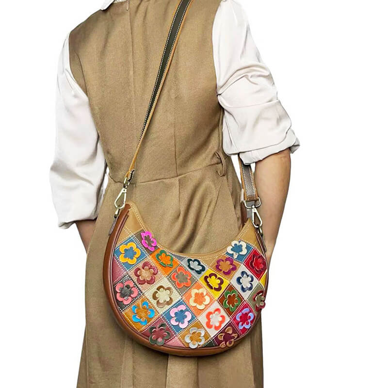 schultertasche handtasche damen bunt