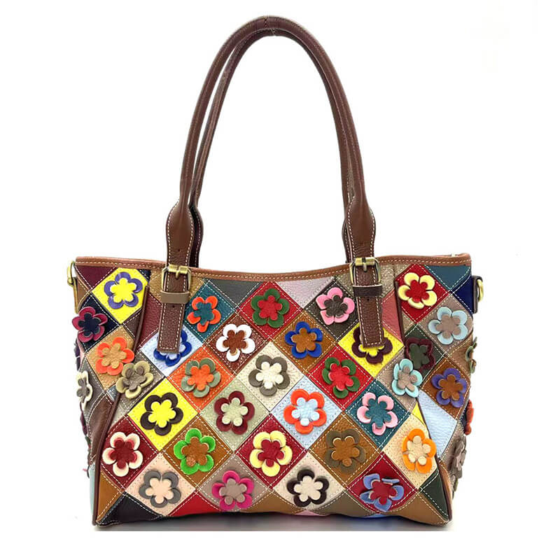 schultertasche leder damen