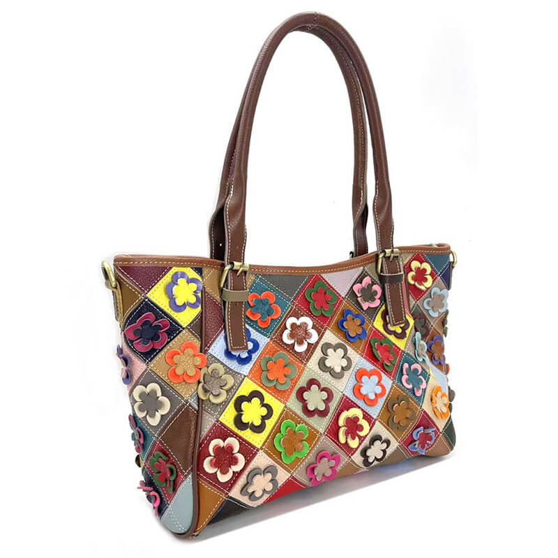 schultertasche leder damen
