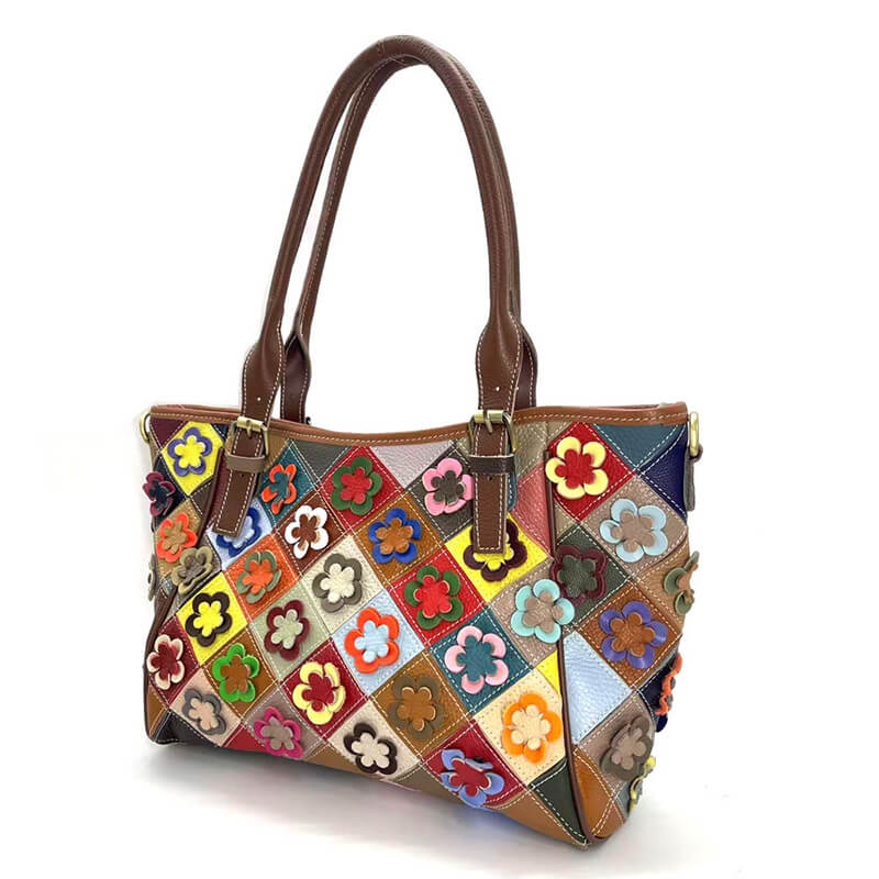 schultertasche patchwork tasche