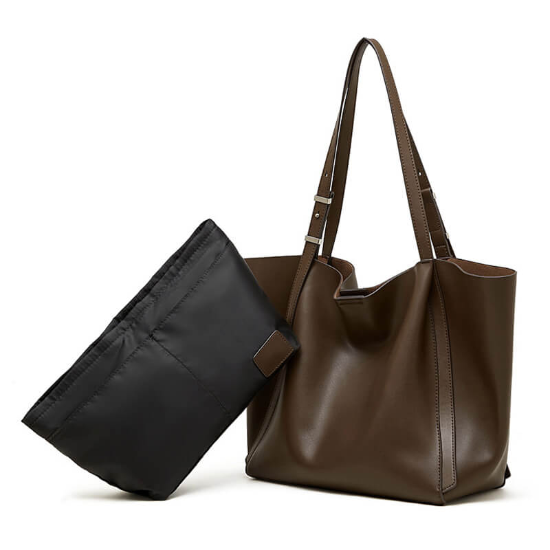 schultertasche mit innentasche