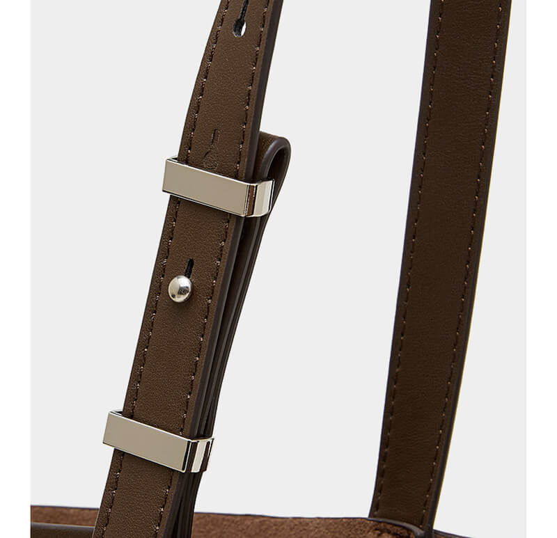 Damen Schultertasche Leder groß Tote Tasche mit kleine Innentasche
