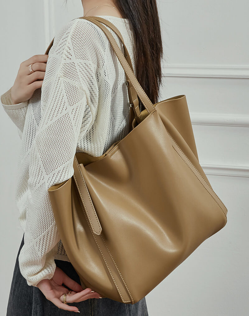 frauen schultertasche leder