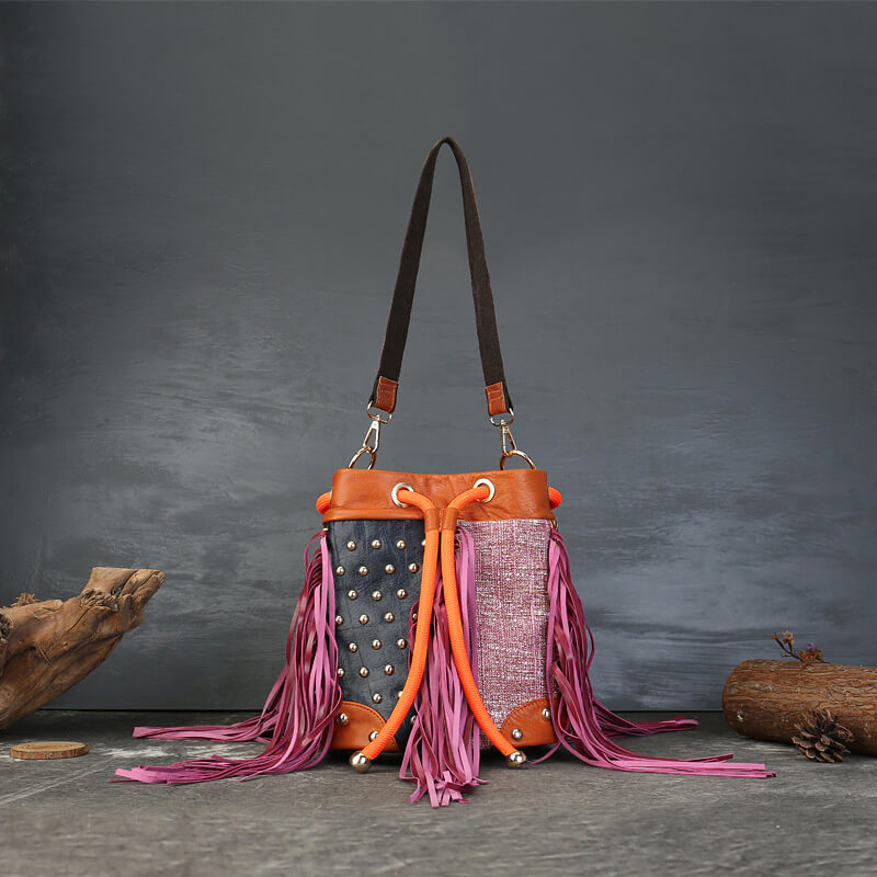 schultertasche patchwork tasche