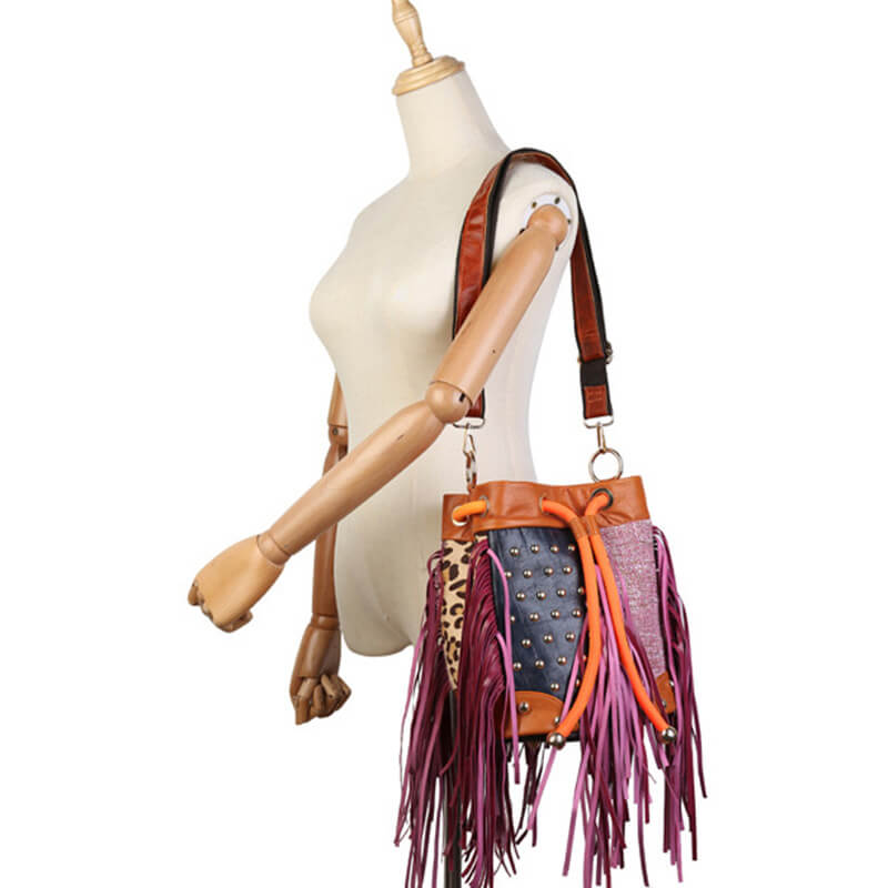 schultertasche damen bunt