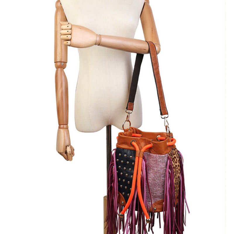 schultertasche patchwork tasche