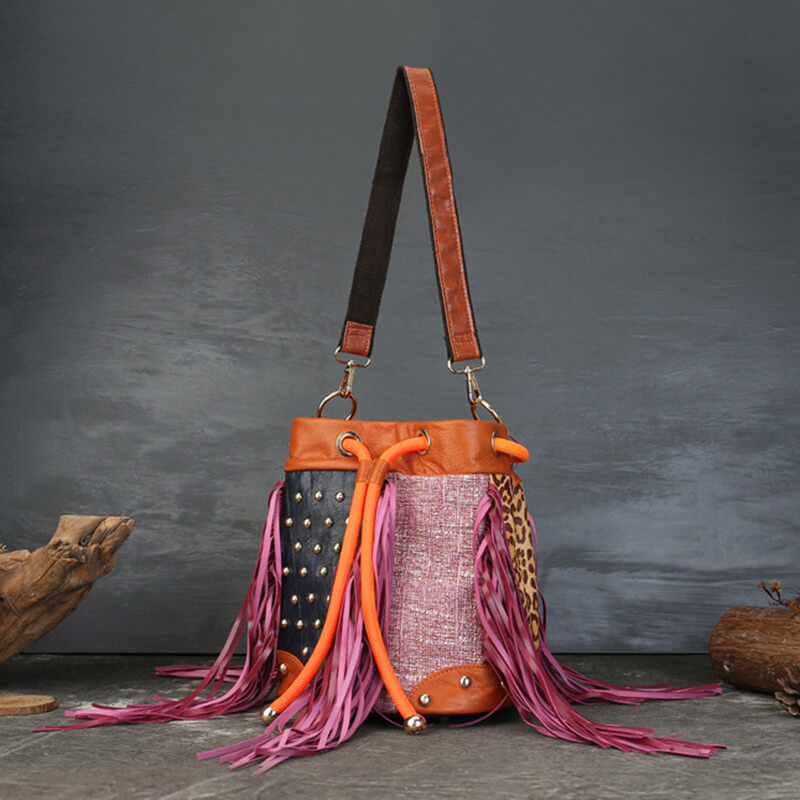 umhängetasche damen patchwork