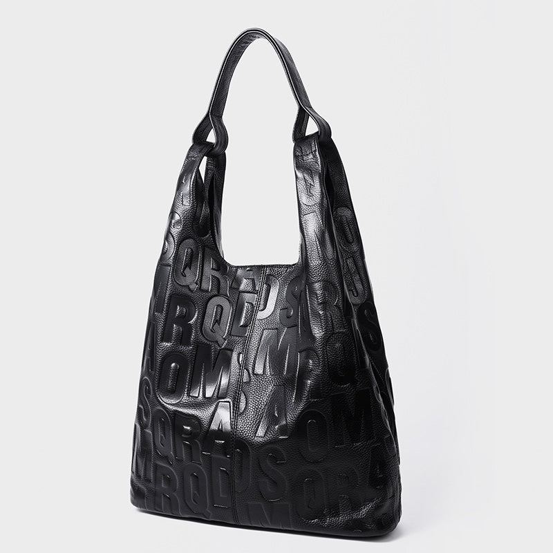 damen schultertasche schwarz