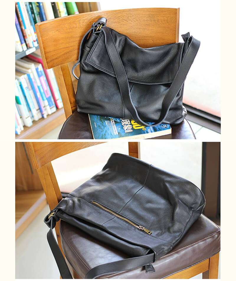 schultertasche frauen schwarz