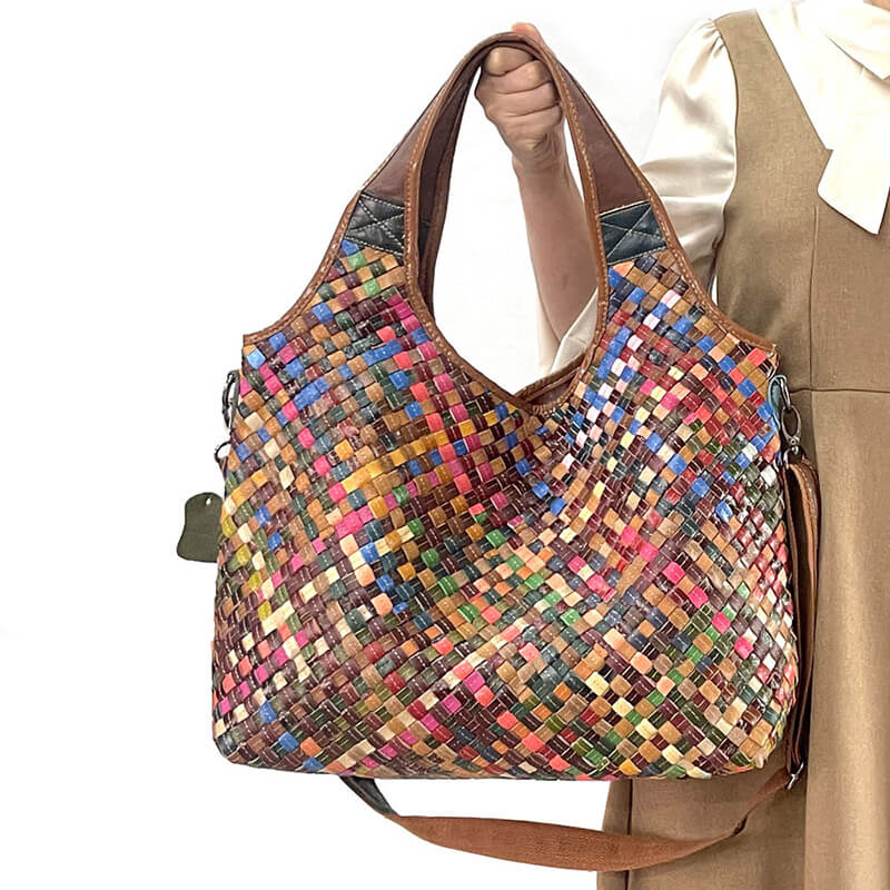 schultertasche handtasche damen bunt