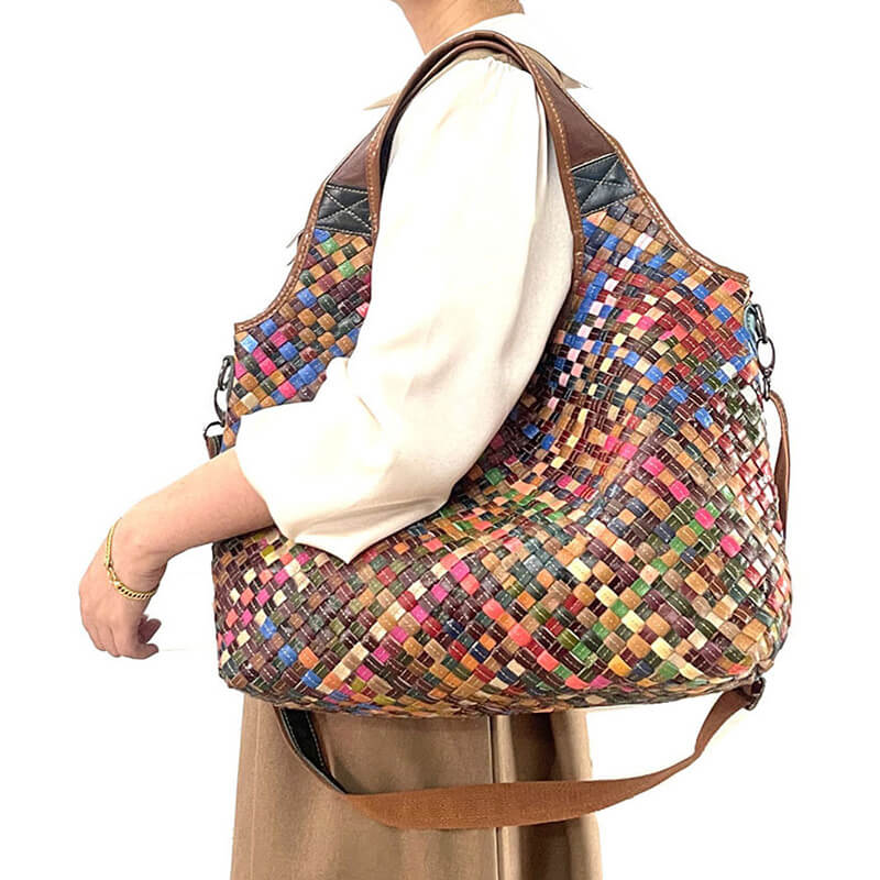 schultertasche damen leder