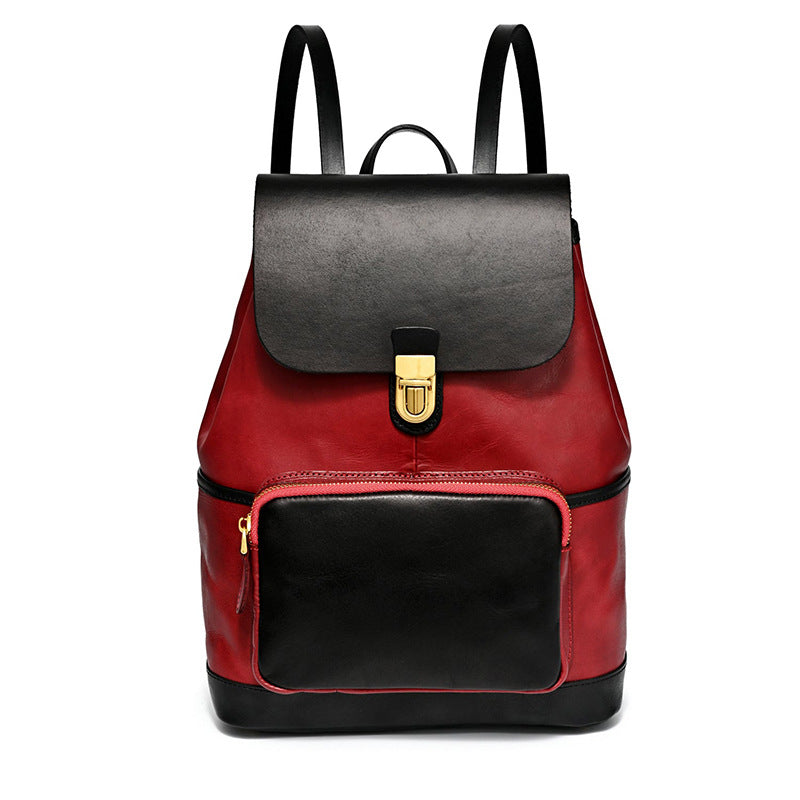 rucksack damen weinrot