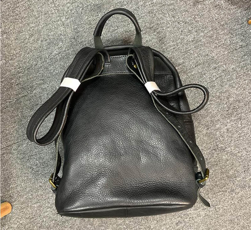 Elegant Damen Rucksack Leder Vintage für Alltag in 3 Farben