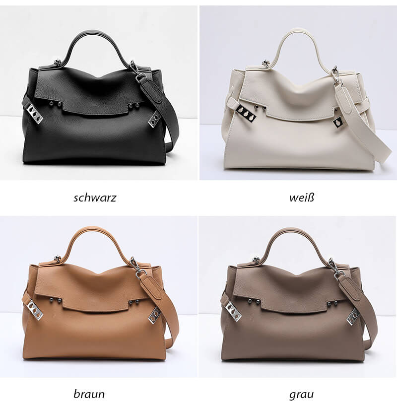 handtasche damen leder mittelgroß
