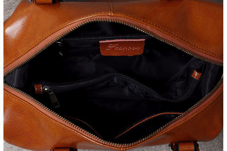 Elegante Ledertasche für Damen Schultertasche Handtasche Leder