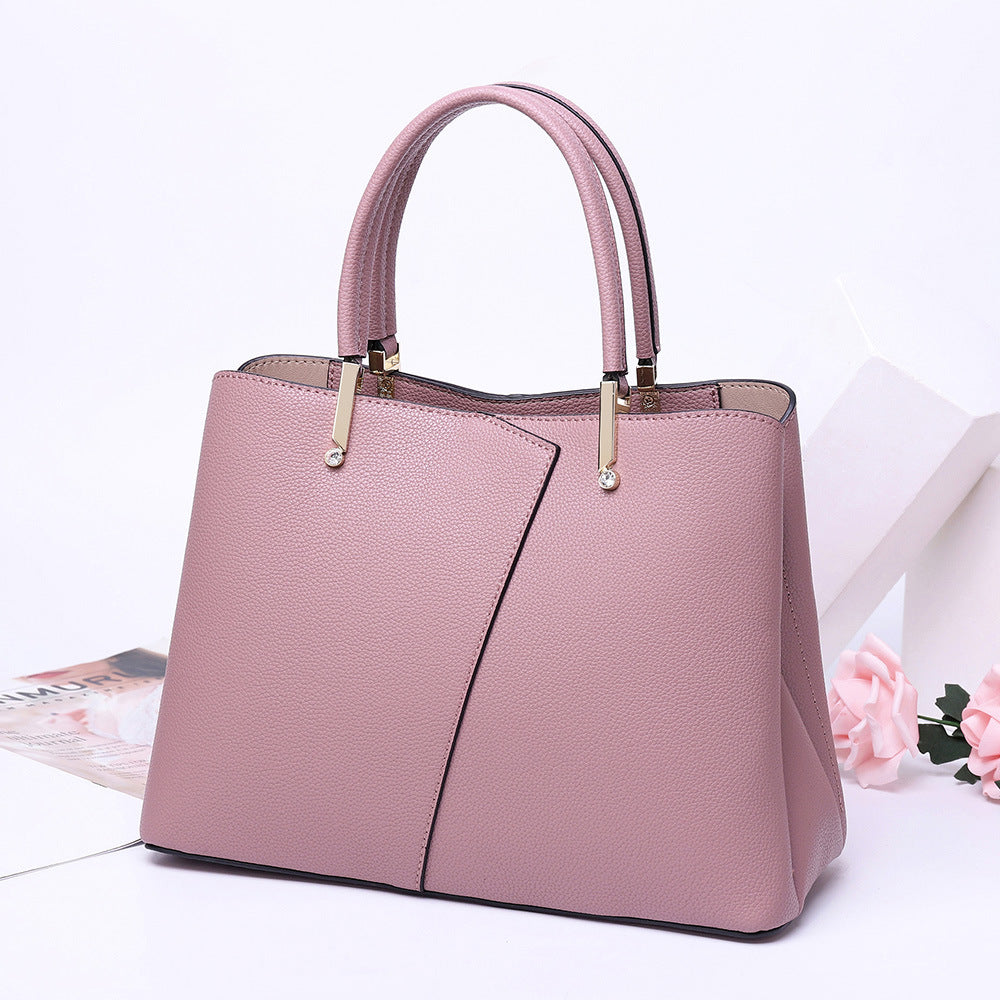 damen handtasche pink leder