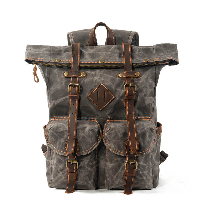 rucksack gewachstes canvas