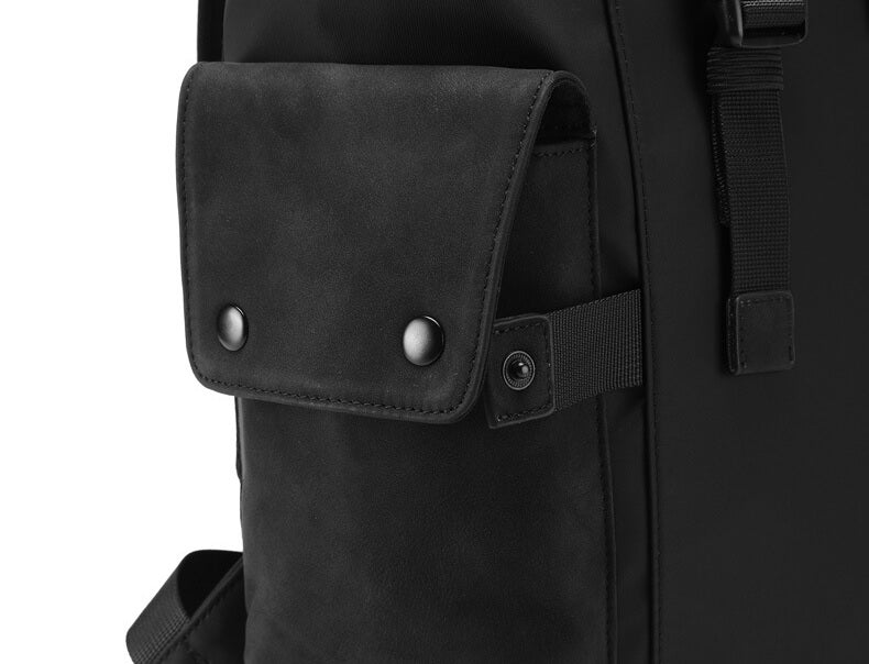 groß Rucksack Herren Oxford mit kordelzug Laptopfach für Freizeit