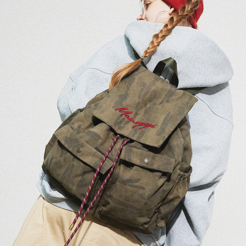 damen rucksack canvas
