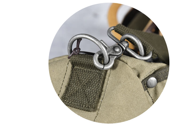 große Herren Umhängetasche Reisetasche Handgepäck Canvas
