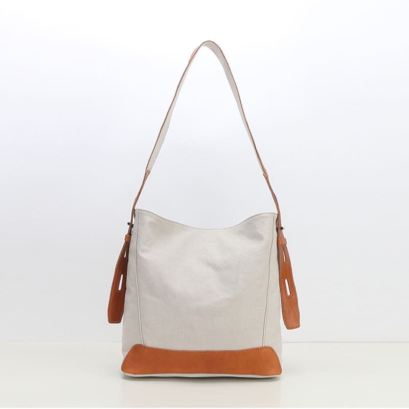 große Schultertasche Damen Umhängetasche Frauen Canvas