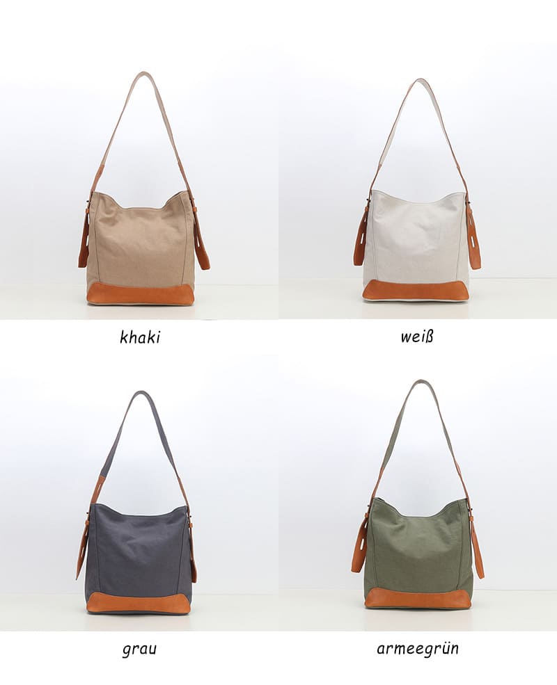 schultertasche damen canvas