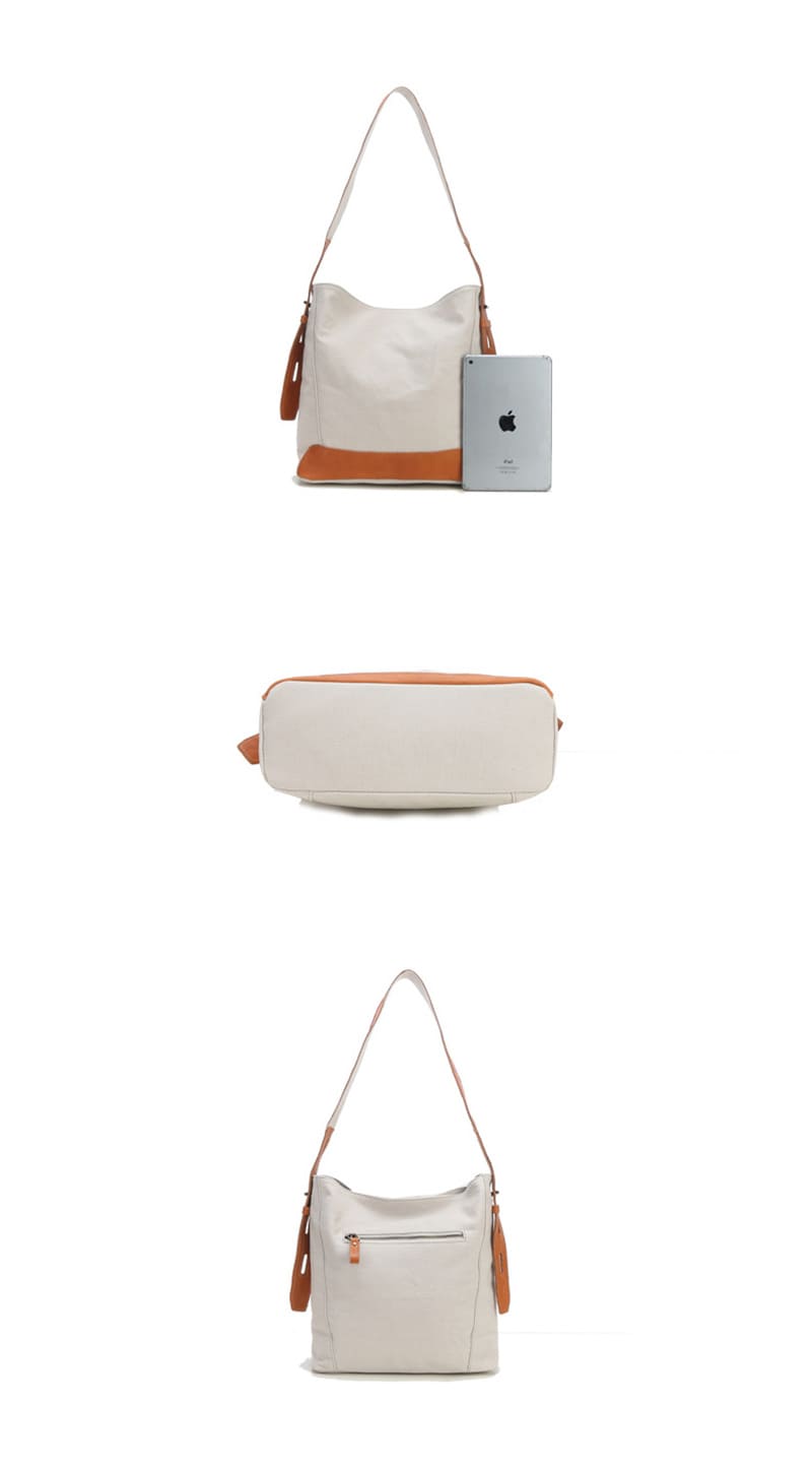 große Schultertasche Damen Umhängetasche Frauen Canvas