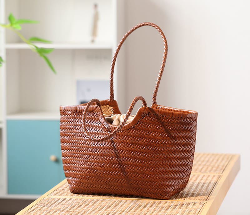 schultertasche tasche geflochten