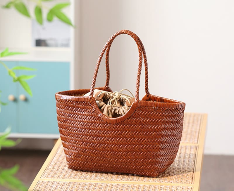 schultertasche tasche geflochten