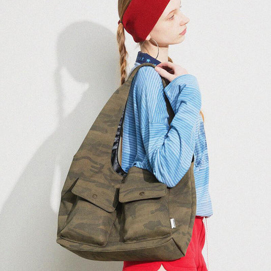 damen schultertasche canvas