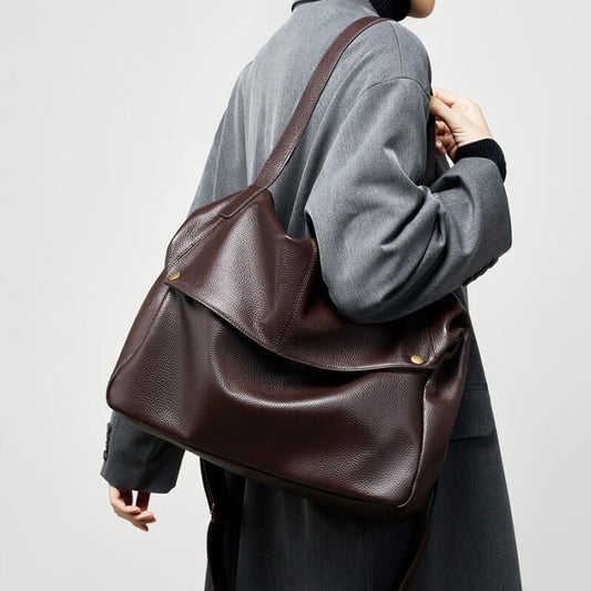schultertasche damen leder groß