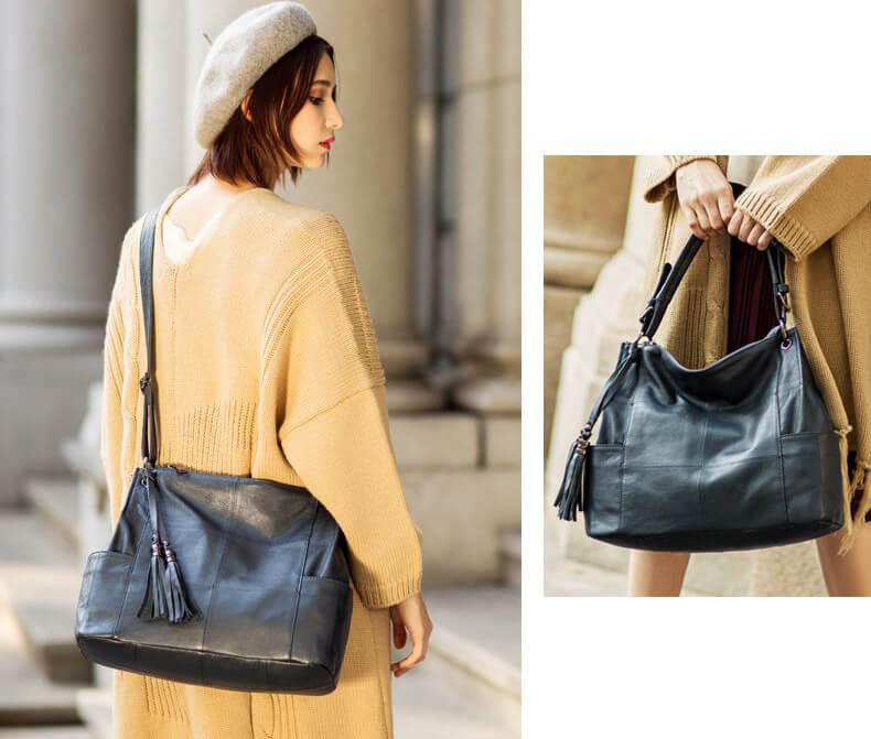 schultertasche handtasche damen mittelgroß