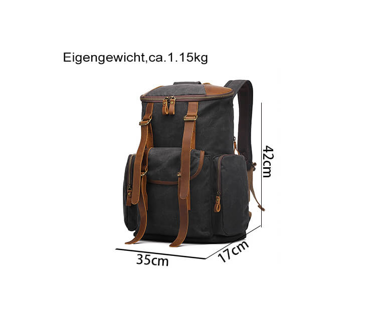 rucksack herren canvas