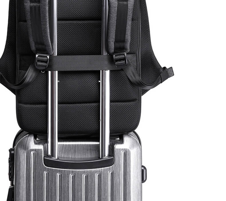 großer Rucksack aus Oxford für Schule für Reisen mit Laptopfach