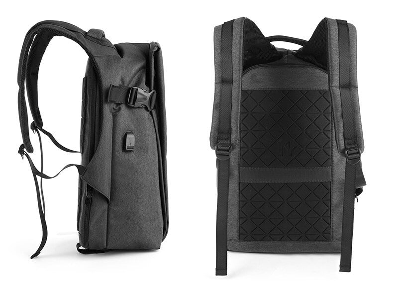 großer Rucksack aus Oxford für Schule für Reisen mit Laptopfach