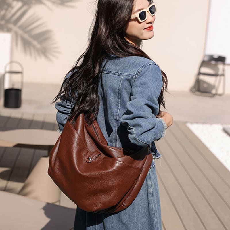 umhängetasche damen weiches leder