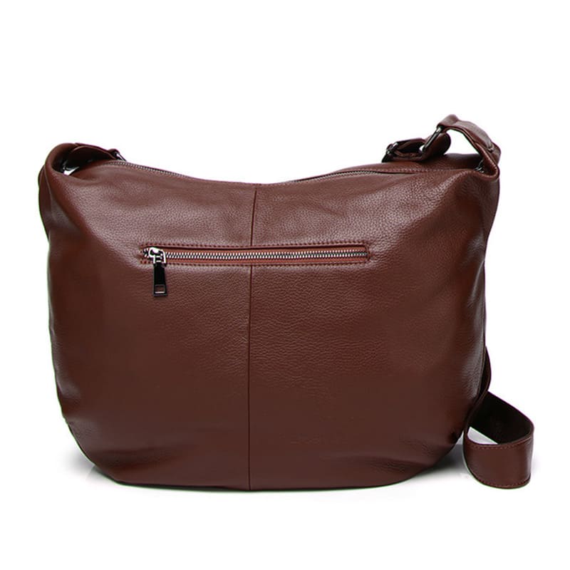 günstige Damen Umhängetasche Leder Mittelgroß Schultertasche vintage