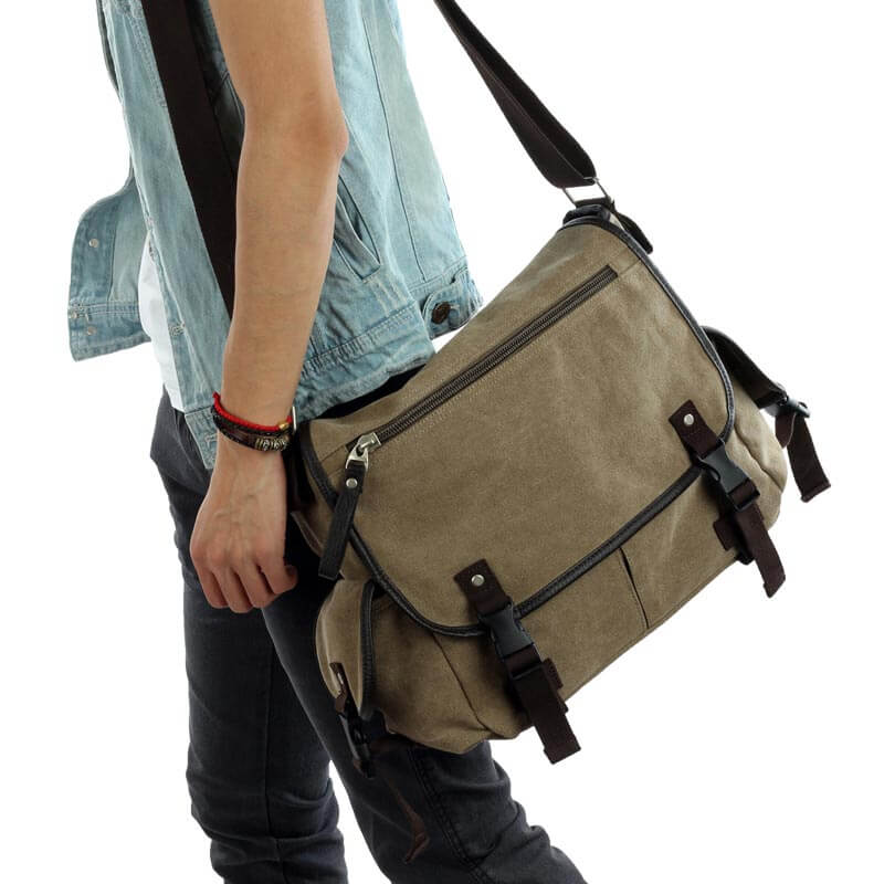 umhängetaschen herren canvas
