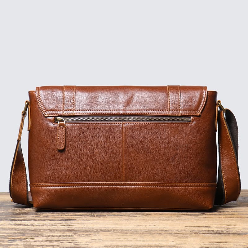 Männer Businesstasche Herren Umhängetasche Leder Vintage Aktentasche