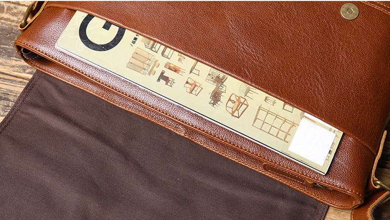 Männer Businesstasche Herren Umhängetasche Leder Vintage Aktentasche