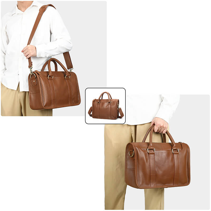 businesstasche herren leder