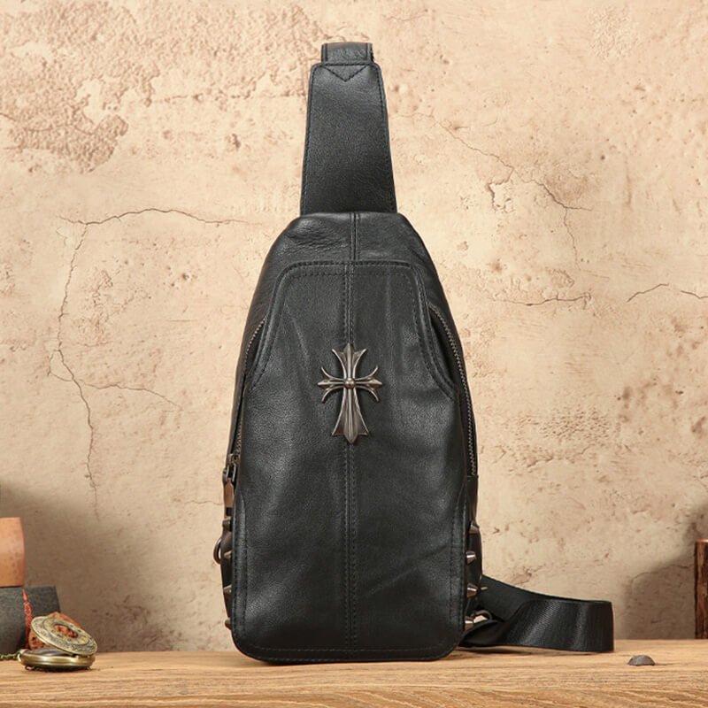 bauchtasche männer leder