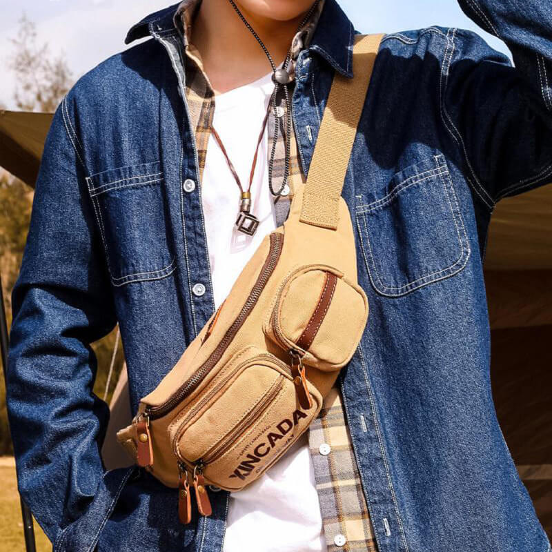 bauchtasche herren canvas