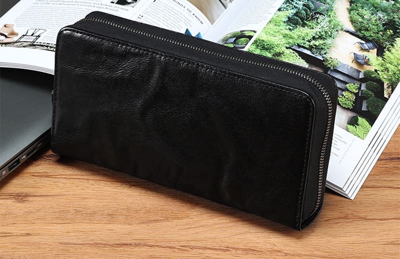 pouch herren leder