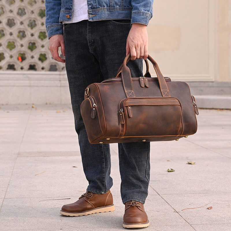 reisetasche herren leder