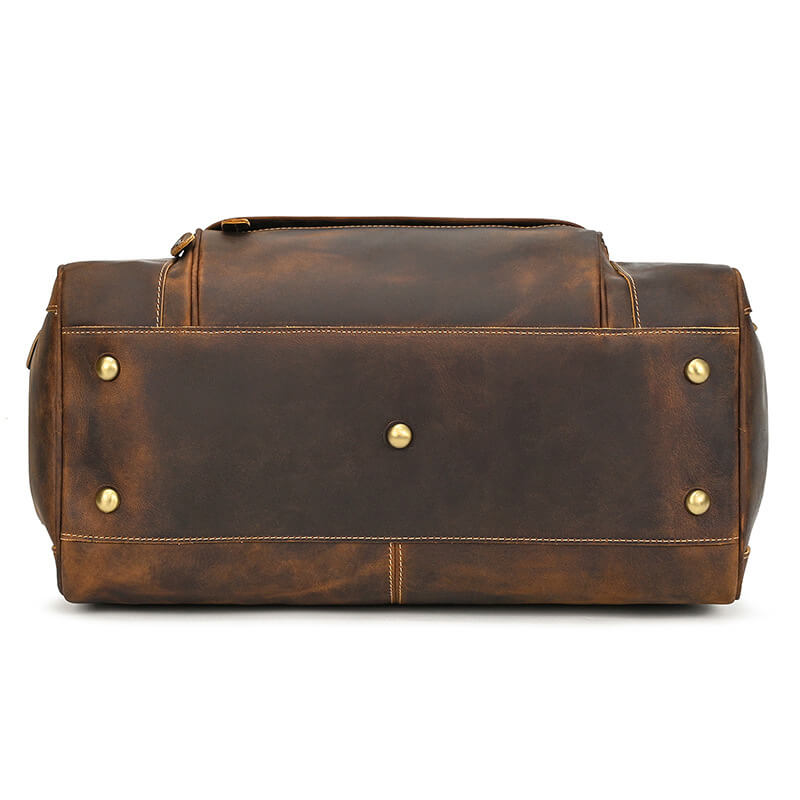 Herren Handtasche Crazy Horse Leder Reisetasche Umhängetasche
