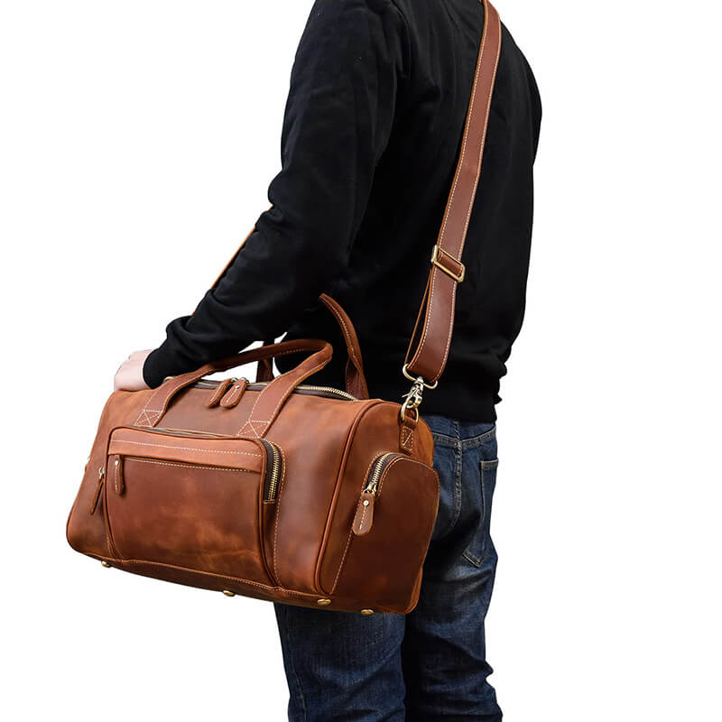reise umhängetasche herren leder
