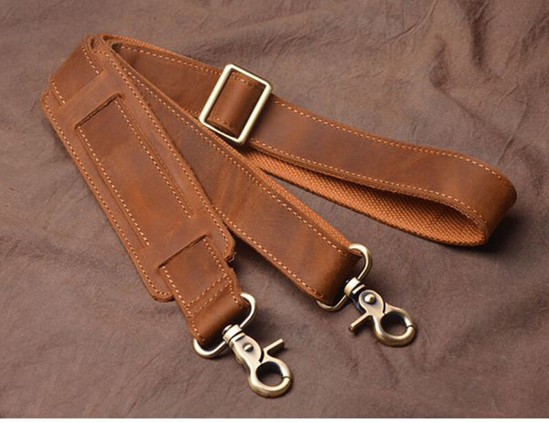 Herren Handtasche Vintage Leder Businesstasche Aktentasche mit Laptopfach