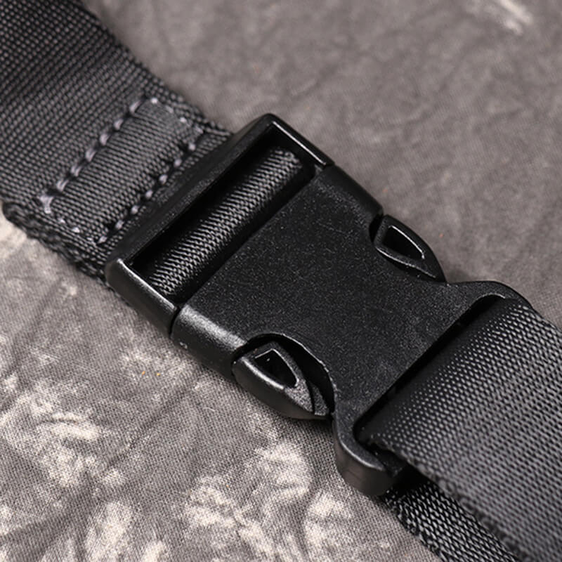 Herren Hüfttasche Leder Outdoor Wandern in Schwarz und Kaffeebraun