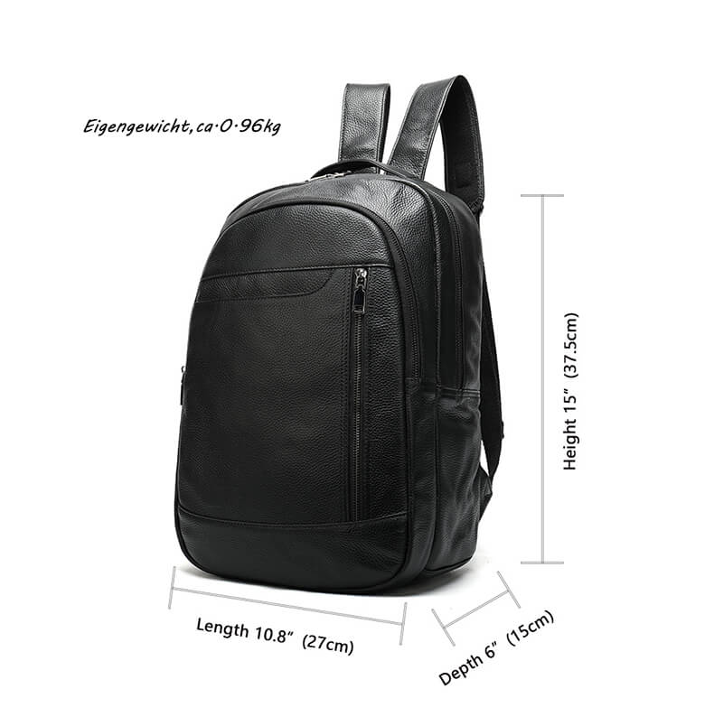 herren rucksack leder business